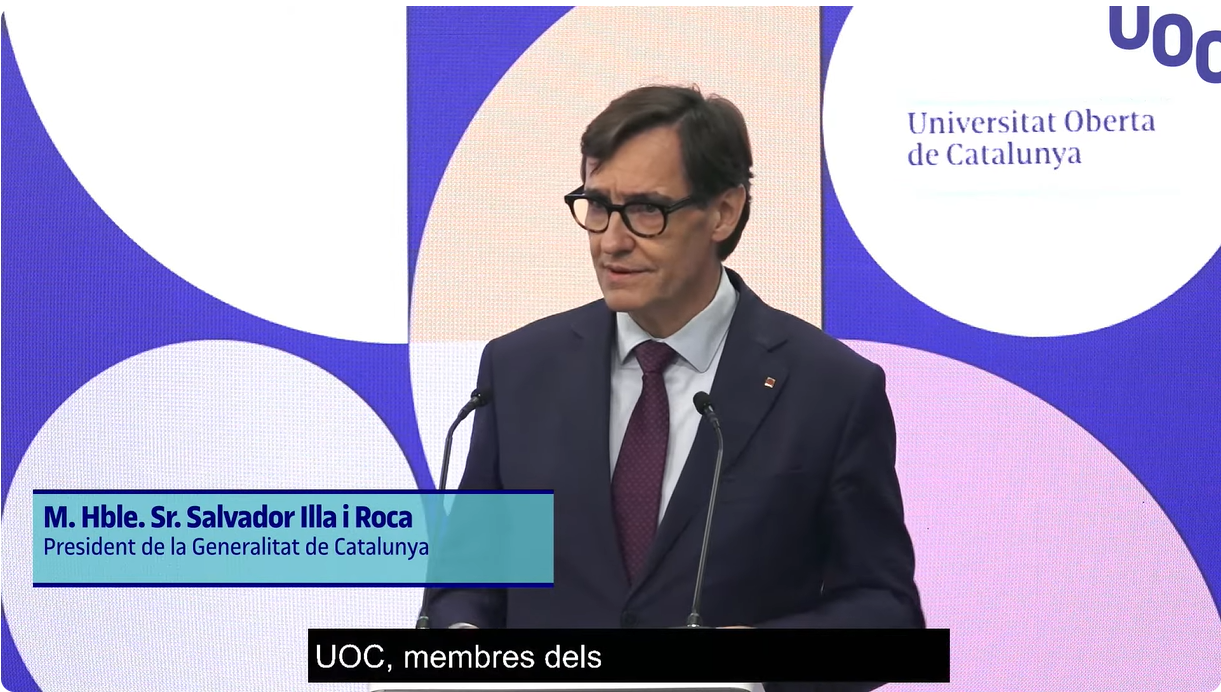 Acte d'inauguració del curs acadèmic 2024-2025 del sistema universitari català