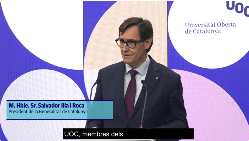 Acto de inauguración del curso académico 2024-2025 del sistema universitario catalán